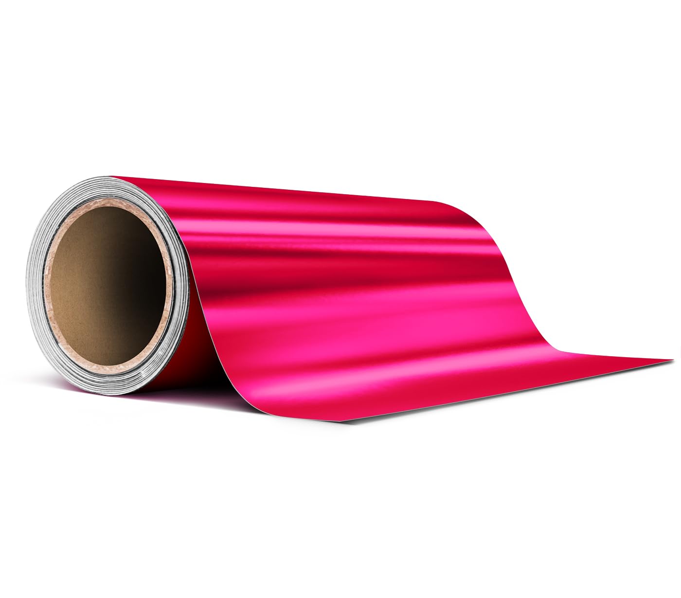 VViViD Satin Pink Magenta Metallic Chrome Pinstripe Vinyl Tape Roll (4 x 25ft)