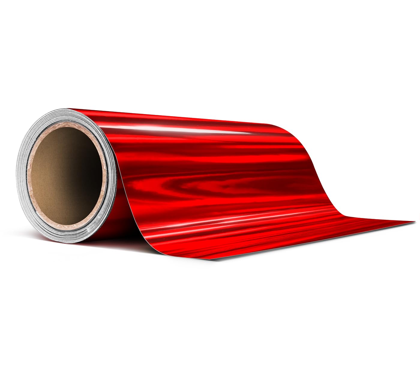 VViViD Holographic Red Chrome Pinstripe Vinyl Tape Roll (4 x 25ft)