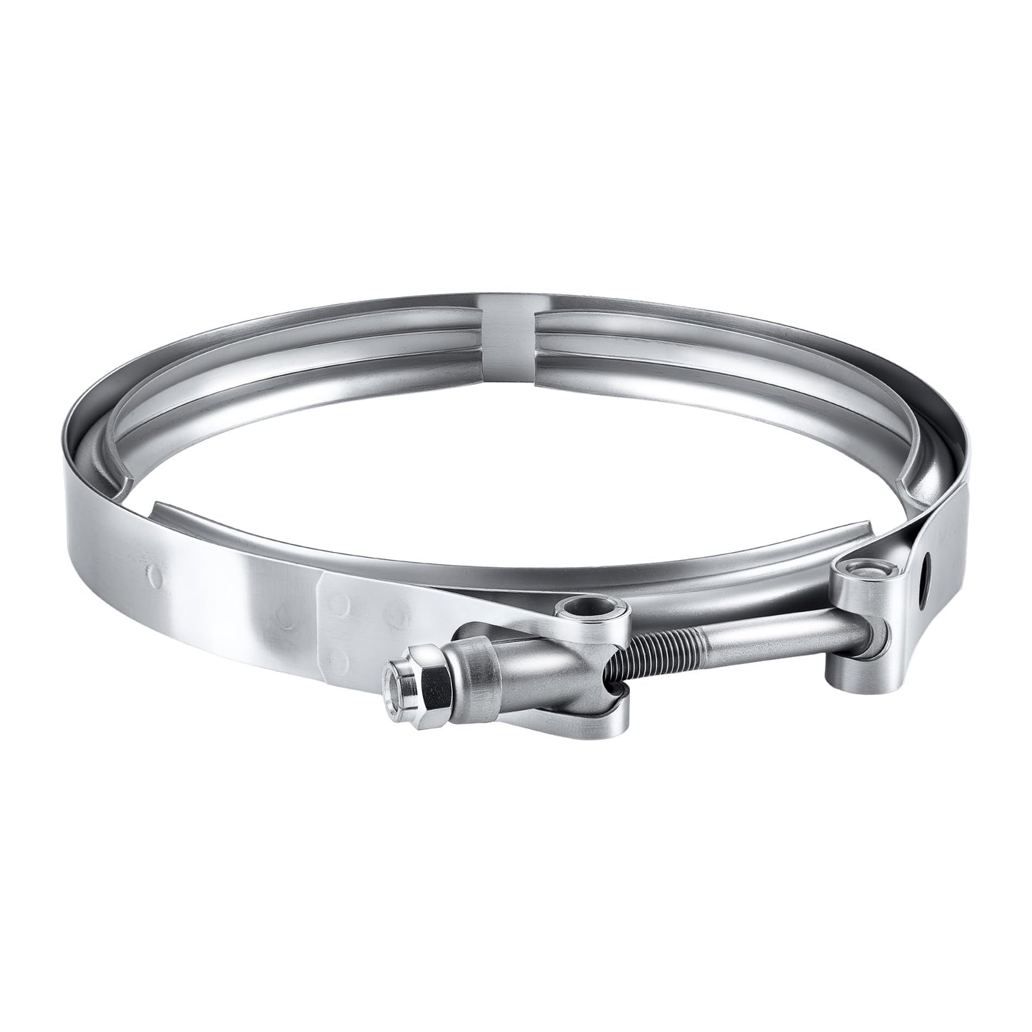 EVIL ENERGY V Band Clamp for Flange Kit Stainless Steel (1, 6.0)