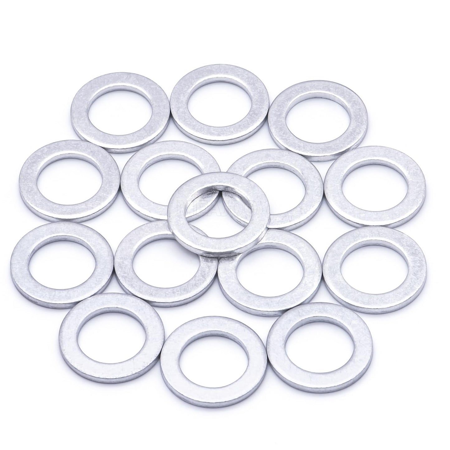 MEAJOO 15PCS Oil Crush Washers/Drain Plug Crush Washer Compatible with Honda Replacement for Part #90471-PX4-000 Accord Acura Ci