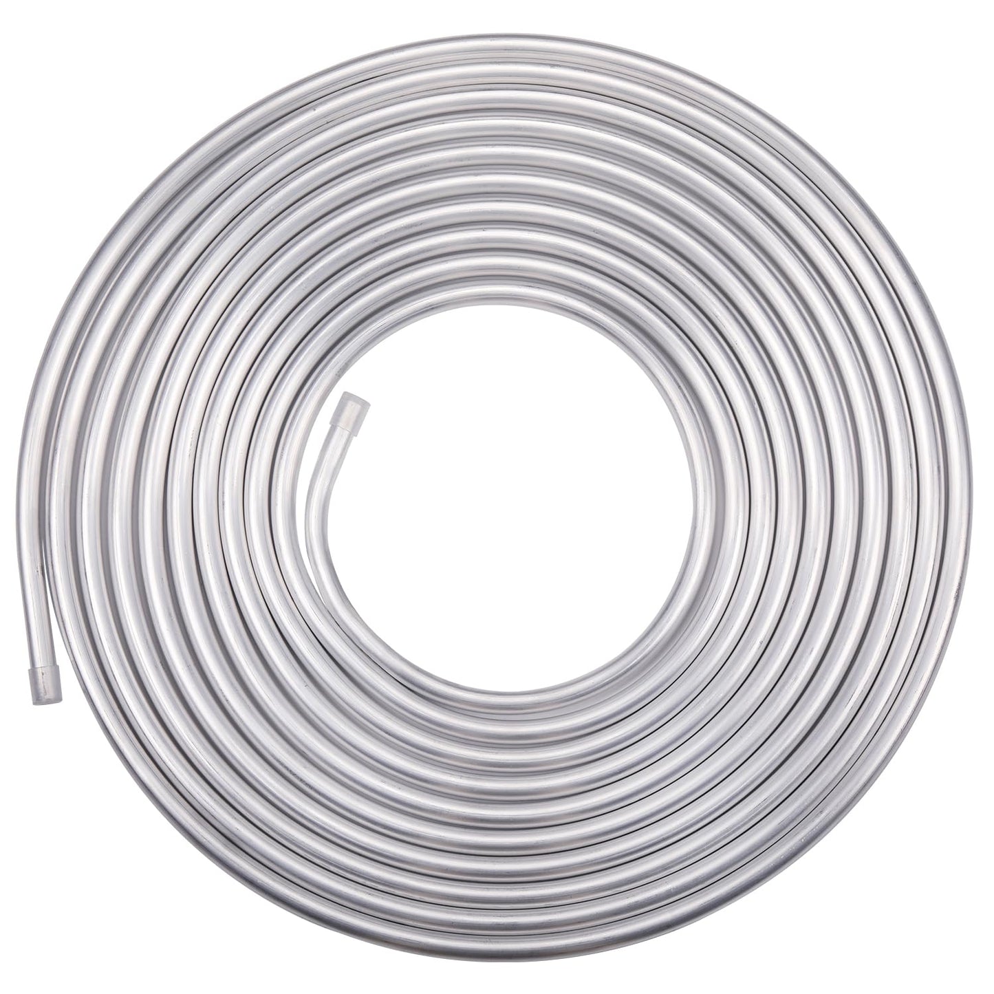 Podavelle 5/16 OD Aluminum Hard Fuel Line Hardline Tube Tubing Coil 10 Feet Roll