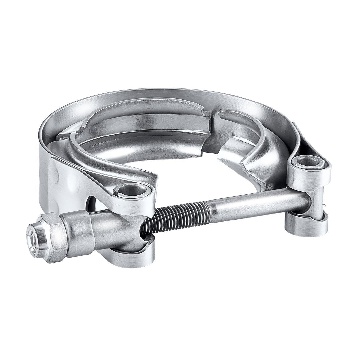 EVIL ENERGY V Band Clamp for Flange Kit Stainless Steel (1, 2.0)