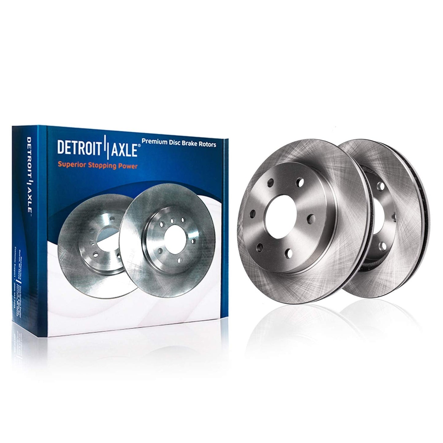 Detroit Axle - Front Brake Rotors for Chevy GMC Tahoe Astro Safari Silverado Suburban Avalanche Sierra Yukon XL 1500, Express Sa