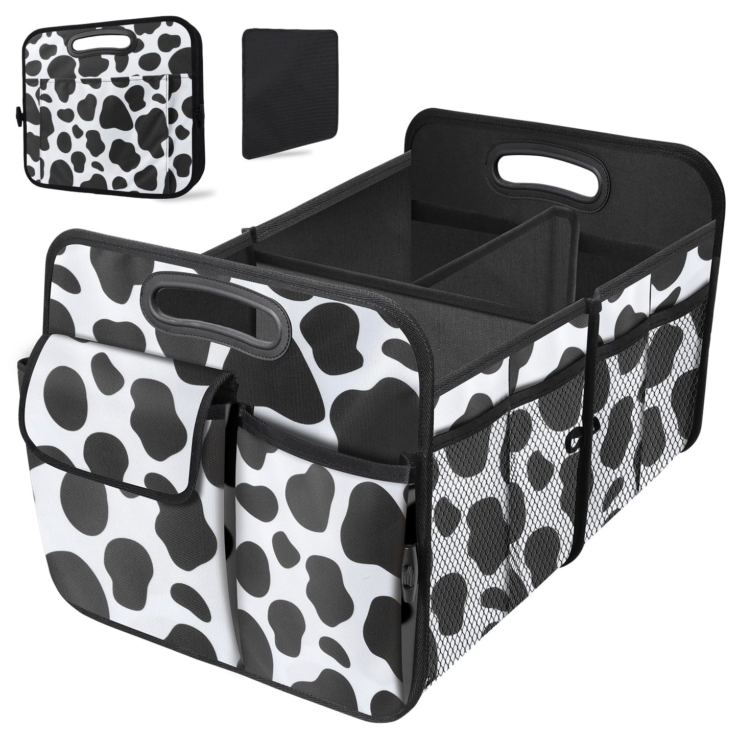 HABOPET Trunk Organizer for Car, 72L Collapsible Waterproof Car Organizers and Storage, Car Accessories for Women and Men, Multi