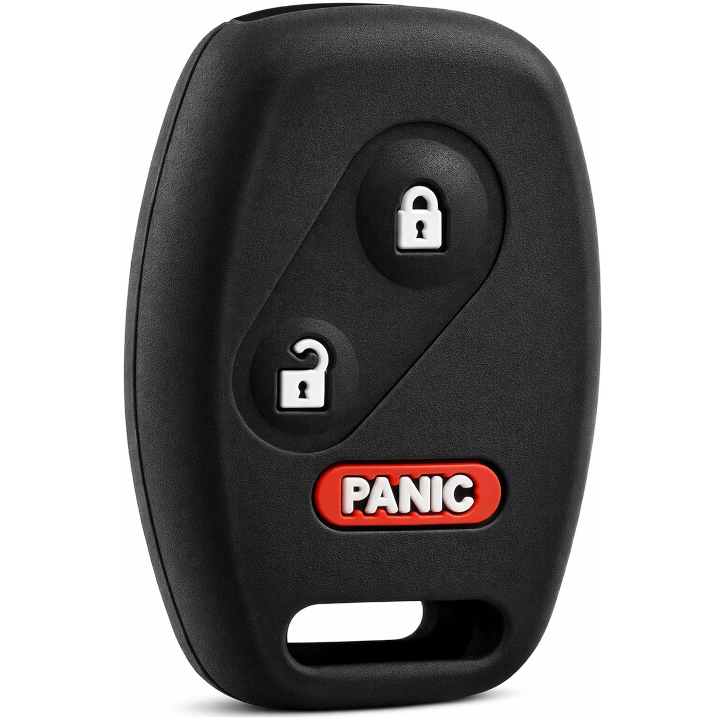 USARemote Keyless Entry Remote Key Fob Cover Silicone Rubber Skin 3-Button Replacement for Honda Fit Odyssey Ridgeline Pilot (CW