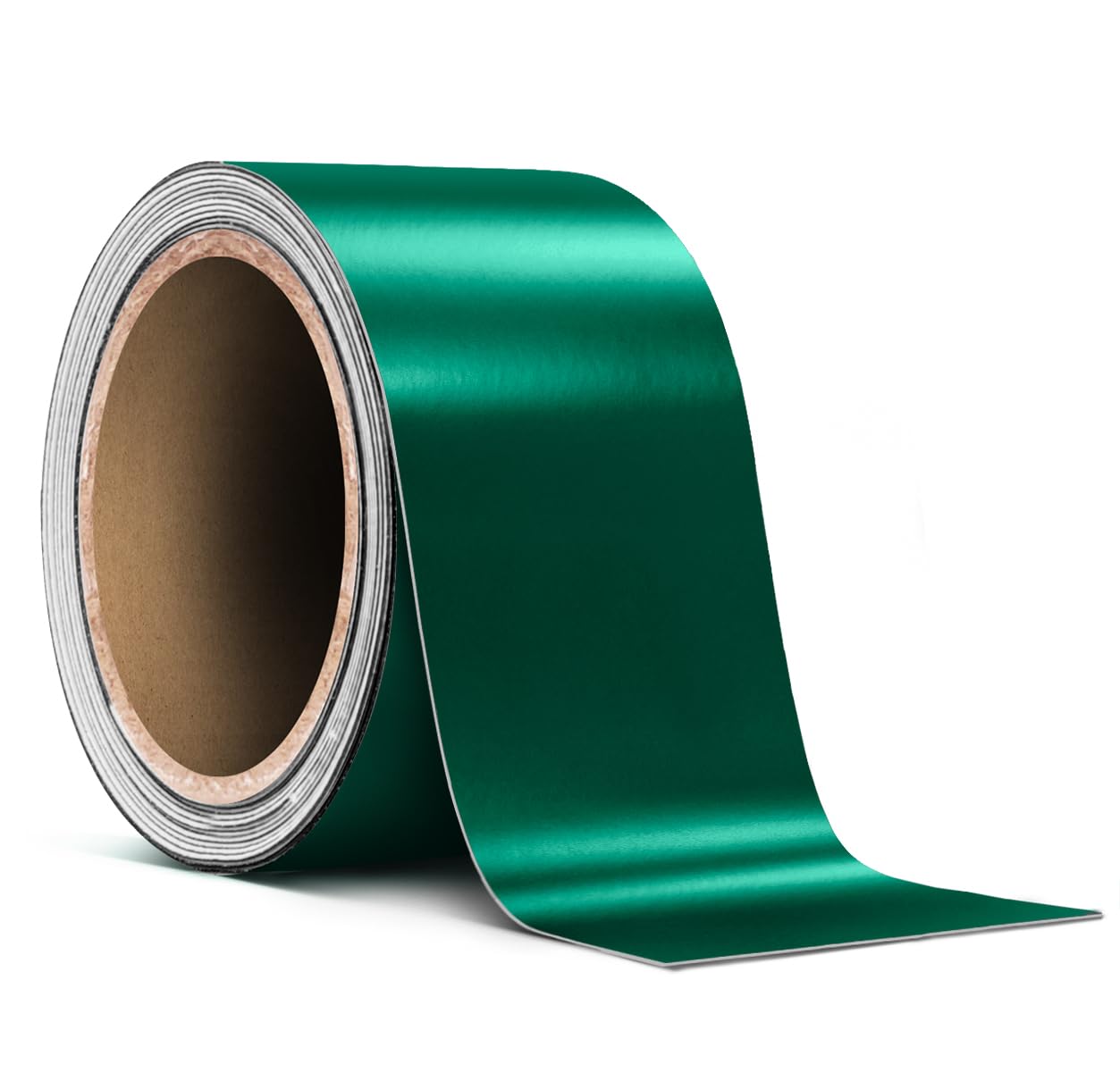 VViViD Satin Emerald Dark Green Chrome Pinstripe Vinyl Tape Roll (2    x 25ft)