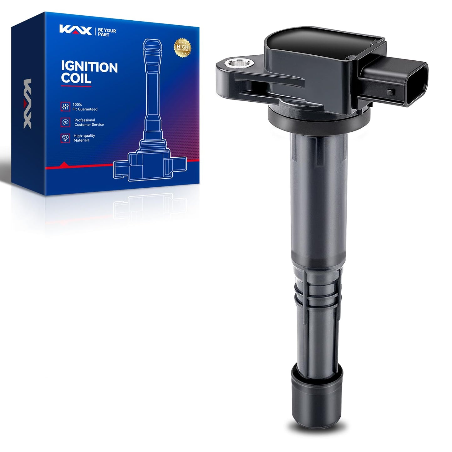 KAX Ignition Coil for Honda CR-V 2002-2009, Accord 2003-2007 2.4L, Element 2003-2011, Civic 2002-2011 2.0L, Acura RSX 2002-2006,