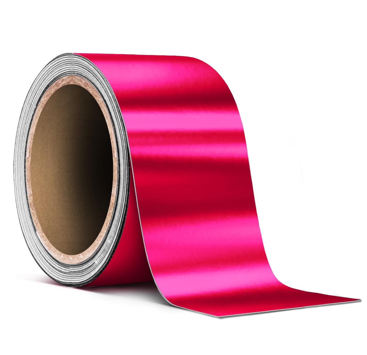 VViViD Satin Pink Magenta Metallic Chrome Pinstripe Vinyl Tape Roll (2    x 25ft)